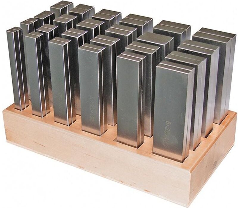 Parallelunterlagen-Satz 125 mm - Fortis