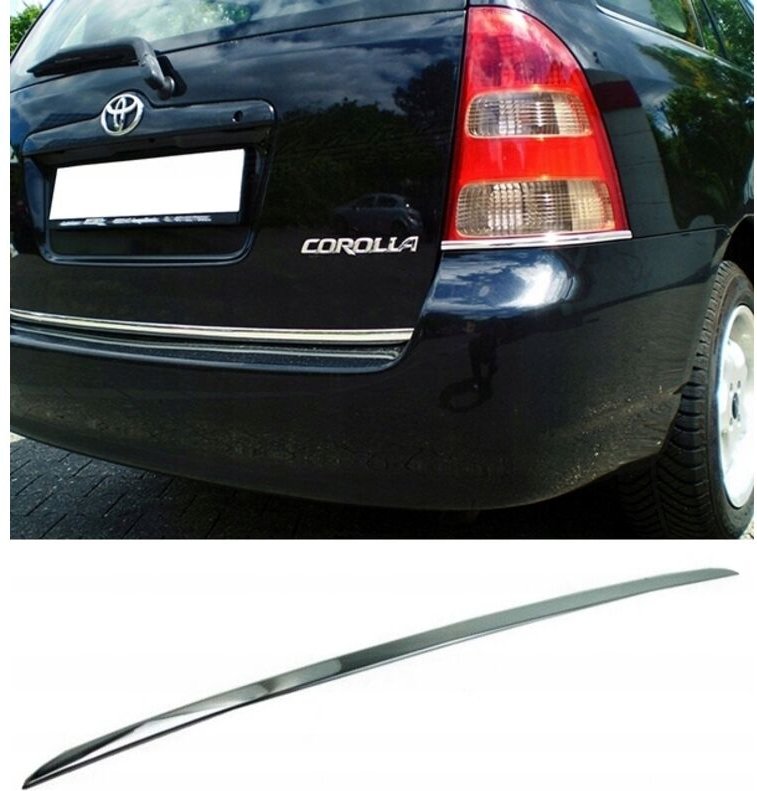 TOYOTA COROLLA E12 Kombi - CHROM-Heckklappenverkleidung