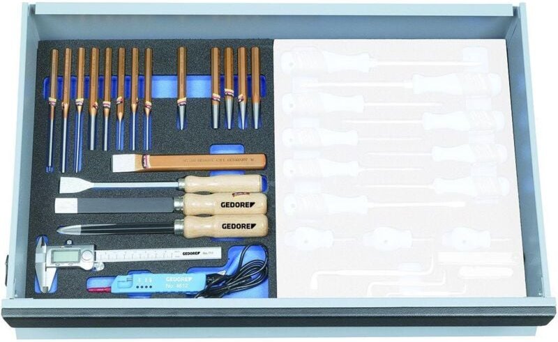 2005 CT2-119 Werkzeugsortiment in Check-Tool-Modul, 21-teilig