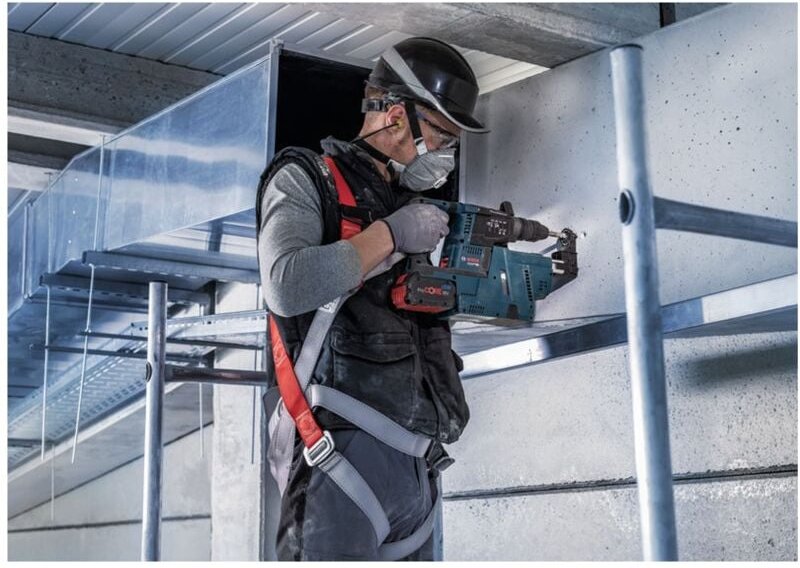 Bosch 1x Hammerbohrer PRO SDS plus-5X (für Stahlbeton, Beton, Ø 32,00 mm, Profi Zubehör Hammerbohrer)