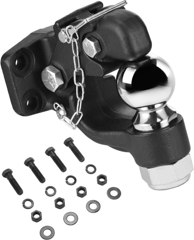 Mophorn-Bolzenhaken – Hochleistungs-Abschlepplösung, 20.000 lbs Tragkraft, passend für 2,5–3 Zoll Lünettenringe, 2-5/16 ...