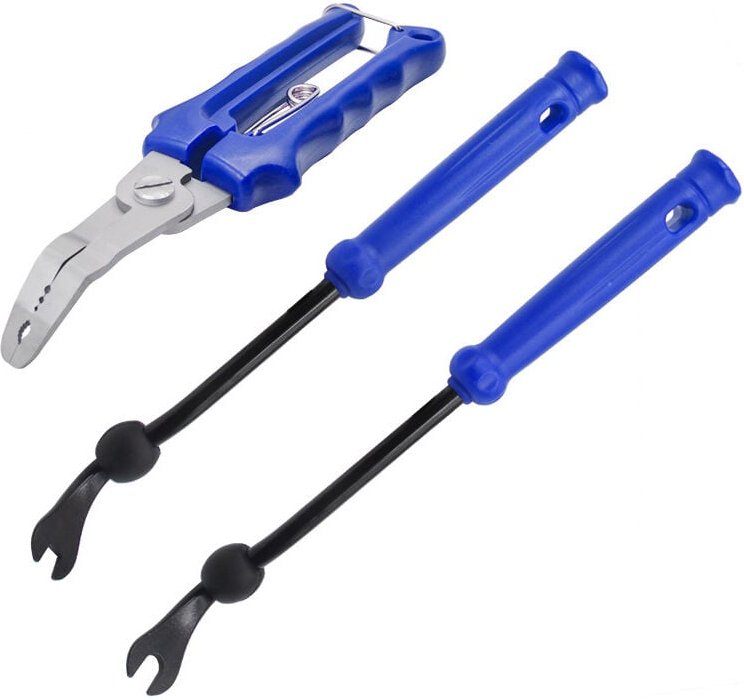 3-teiliges Werkzeug zum Entfernen von Kfz-Verkleidungen, Clip-Entfernungszange, Befestigungsclip-Set zum Entfernen von N...