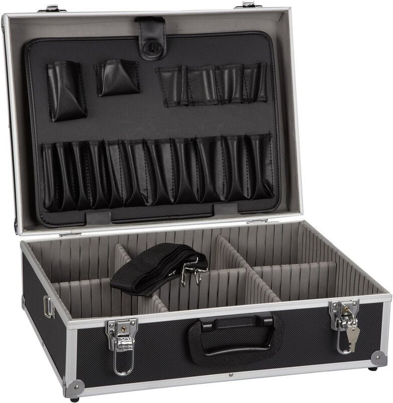 Alutec - 61200 Universal Werkzeugkoffer unbestückt (b x h x t) 460 x 165 x 360 mm