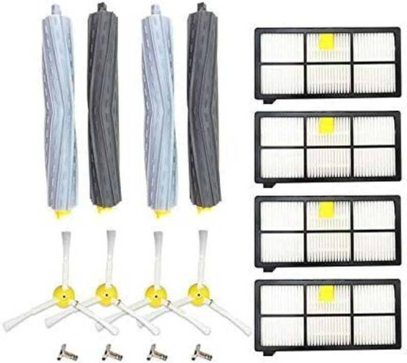 Zubehör-Teileset für iRobot Roomba Staubsauger der Serien 800, 805, 850, 860, 865, 866, 870, 871, 880, 886, 890, 891, 89...
