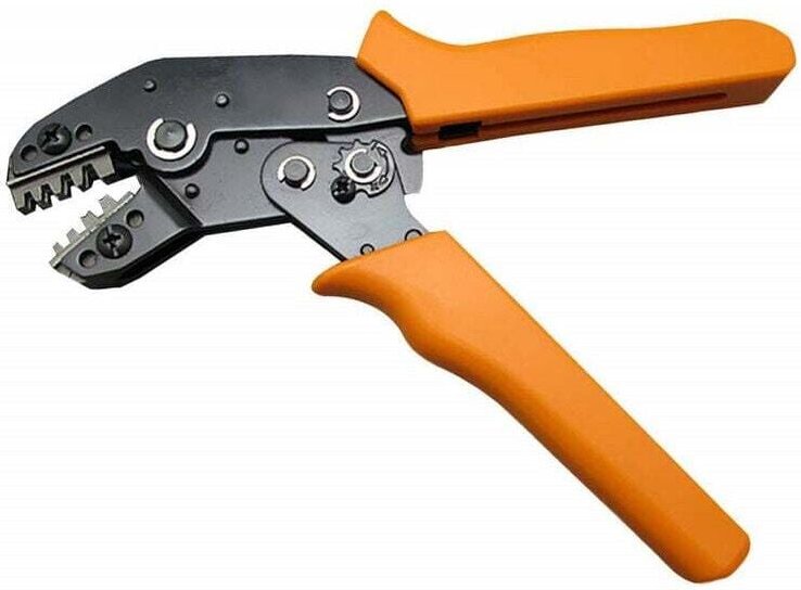 Crimpzange für Kabelschuhe AWG 28-12 0,1-1,5 mm² PH 2,0 mm/XH 2,54 mm/Dupont 2,54 mm/3,96 mm / KF2510 (1 Stück)