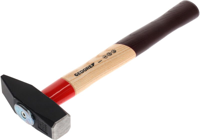 600 E-1000 Schlosserhammer rotband-plus mit Eschenstiel, 1000 g
