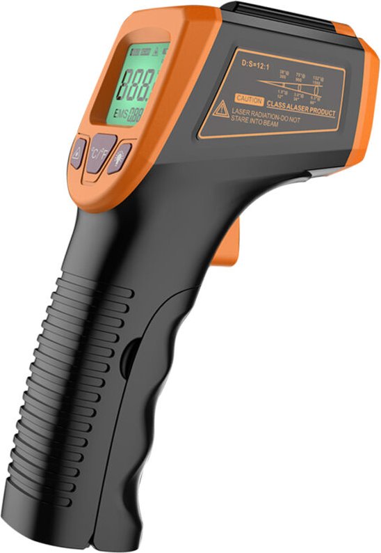 Decdeal - Infrarot-Thermometer, nicht kontakte digitale Lasertemperaturpistole -58 ° f bis 1112 ° f (-50 ° c 600 ° c) mi...