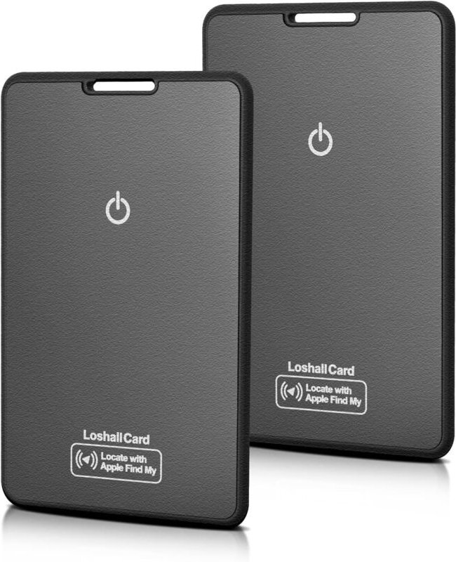 2er-Packung Ortungskarten für Geldbörsen – Kompatibel mit der „Wo ist“-App (nur iOS, Android wird nicht unterstützt), IP...