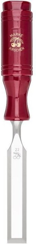 Kirschen Stechbeitel m.Plastikheft 22 mm