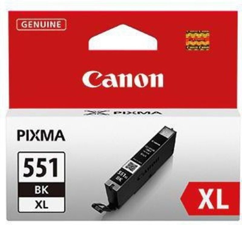Tintenpatrone Originalzubehör CLI-551XL BK ca. 950 Seiten schwarz 11ml