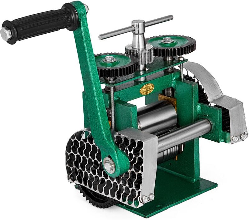Mophorn - vevor Manuelle Rolling Mill Kombination Walzwerk 120mm Handwalzwerk Maschine 80mm Maschine Schmuck mit Gute Ve...