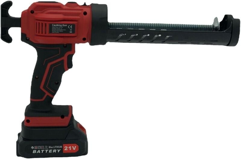 30-W-Akku-Schweißpistole (18–21 V, für Kartuschen, max. 300 kg Presskraft) mit Akku oder Ladegerät