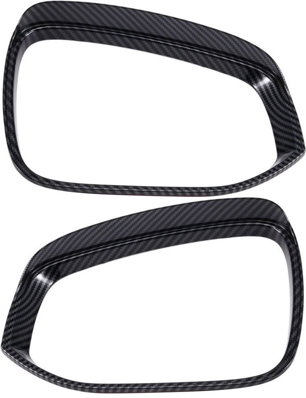Für XA50 2019 - 2024 Hybrid-Auto-Rückspiegel-Regenschutz-Abdeckungen, Zierleisten-Zubehör, Kohlefaser