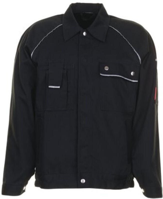 Bundjacke Canvas 320 Größe 56 schwarz/schwarz