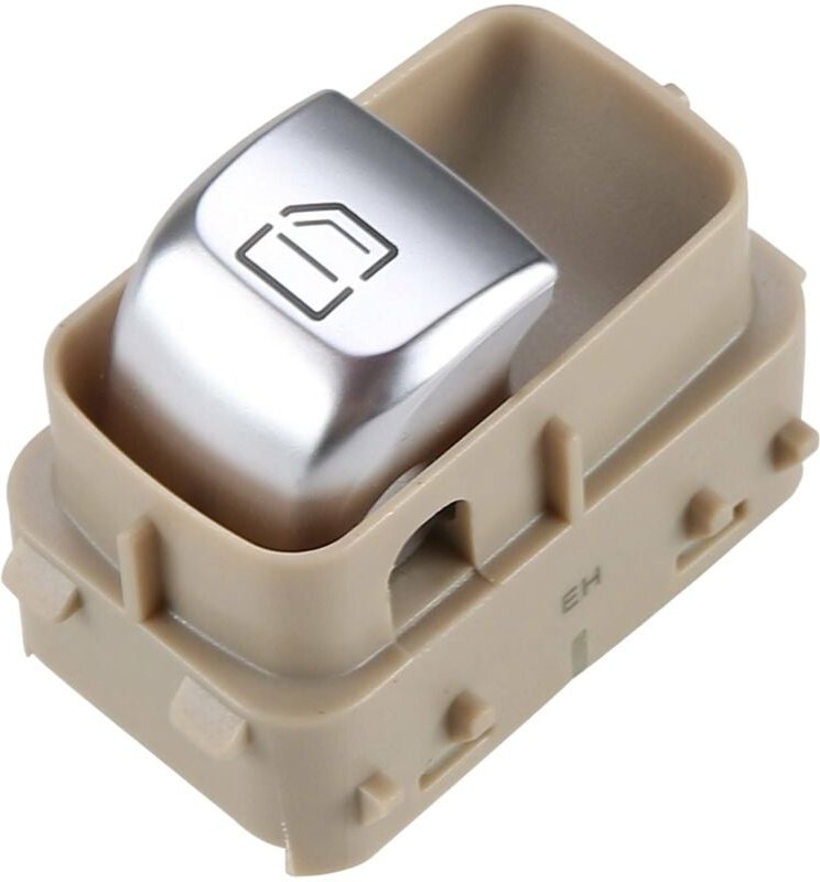 Fensterheberschalter für die rechte Beifahrertür für W205, S205, X253, C253, Klasse C, 2059051513 (Beige)