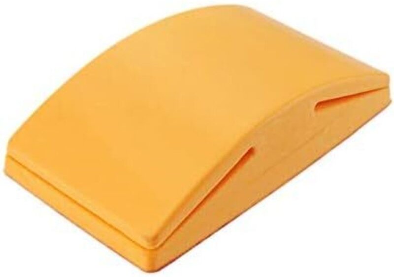 12,7 cm Gummischleifklotz mit Schleifpapierhalter