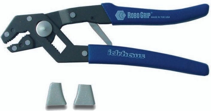 Paar PVC-Backen für automatische Zange 'Robogrip' 230 mm - Idrhaus