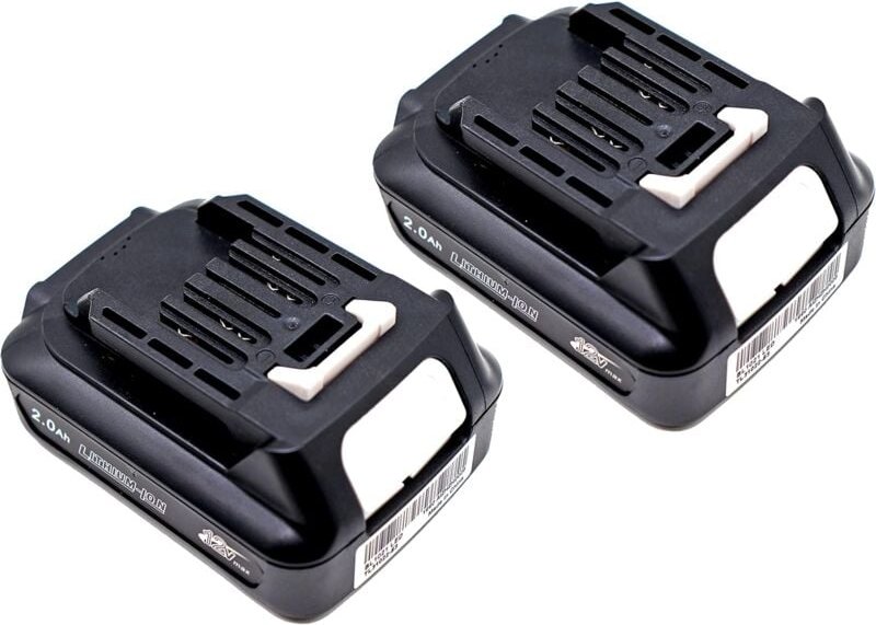 Powerwings - 2 STüCK Ersatz Akku für Makita BL1021B BL1041B 10.8V / Max.12V 2,0Ah Akku BL1015 BL1016 BL1040 BL1020B BL10...