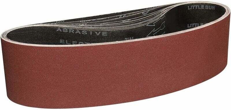 Tigrezy – Schleifbänder 100 x 915 mm – 10 Stück Schleifbänder mit Körnung 120