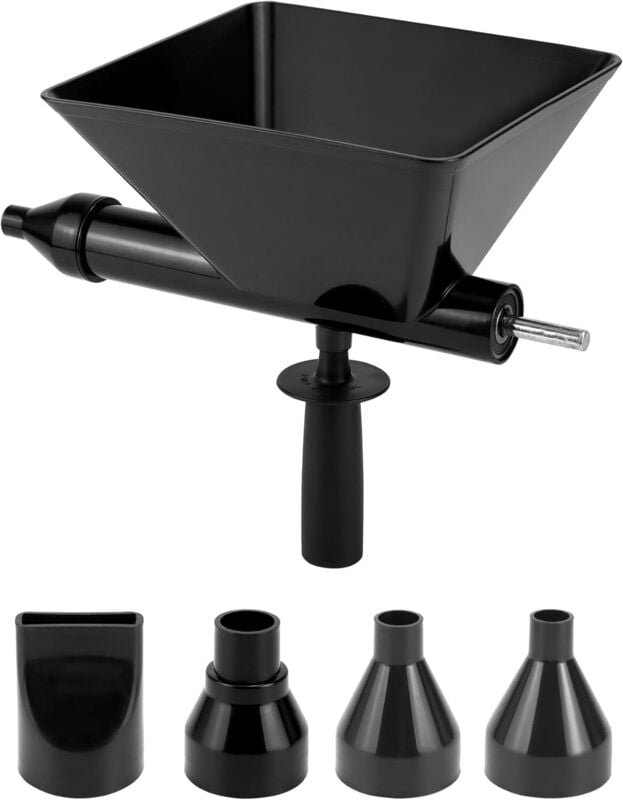 Zementmörtelpistole, Mörtelpumpe, Kalkzementmörtelpistole, mit 4 Düsen, für Mörtelfugen, Steinmauern, Ziegelwände, Fußbö...