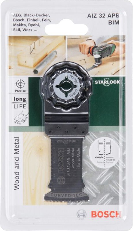 Starlock bim aiz 32 apb Tauchsäge Holz&Metall 50 x 32 Bosch 2609256945