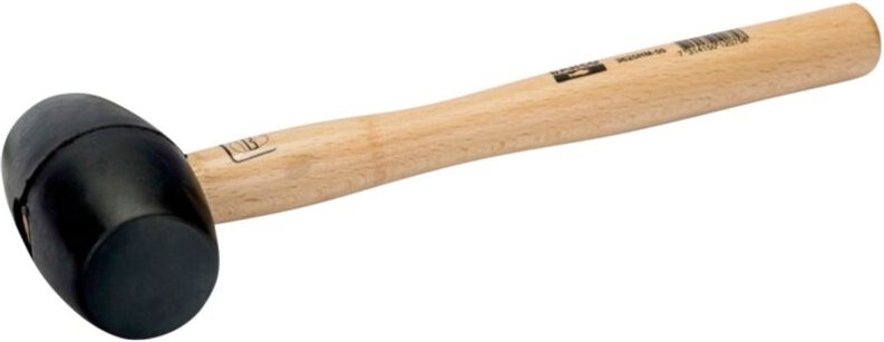 Bahco Gummihammer mit Holzstiel, 250 g
