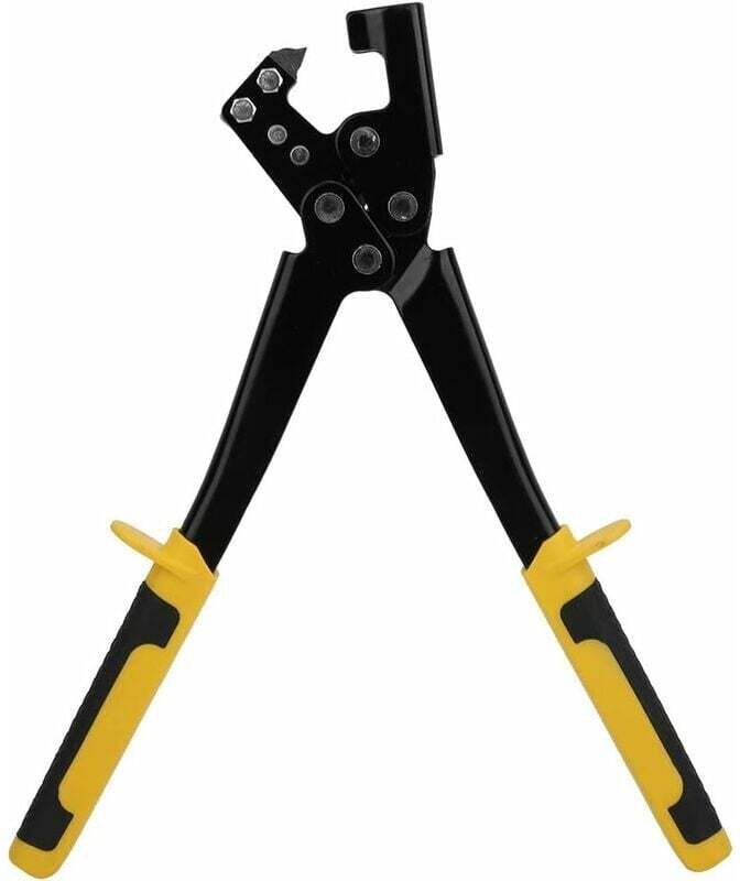 15-273 Profilzange 0,6 mm, hergestellt in Frankreich – Dauerhaftes Crimpen von U-Profilrahmen – Komfortgriff – Einhandge...