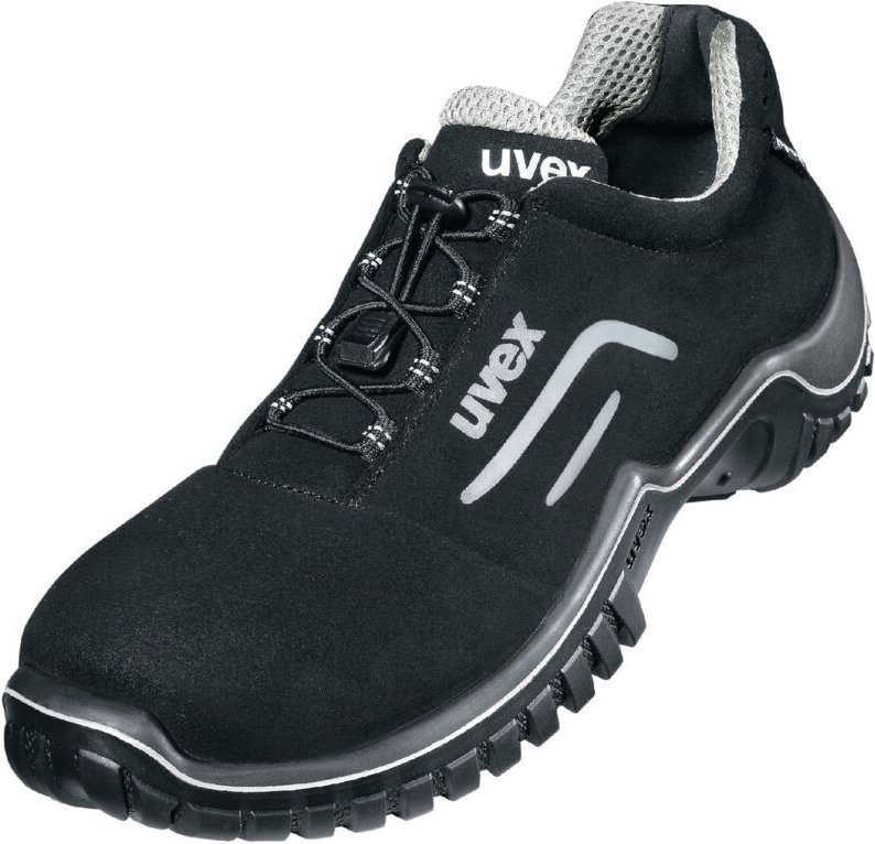 Uvex 6978844 motion style Halbschuhe S2 69788 schwarz, silber Weite 11 Größe 44