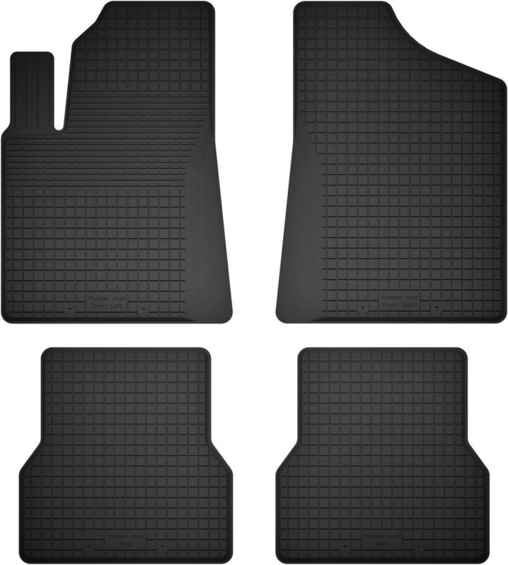 Gummimatten, 4er-Set, Universalmodell: Peugeot 208 II Schrägheck (2019-)