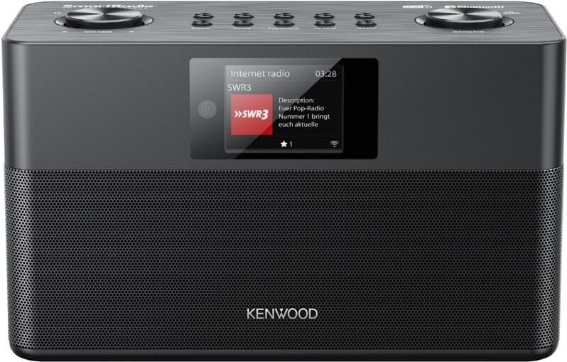 Kenwood - CR-ST100S-B Smart Rad. dab+ Bluetooth usb, black