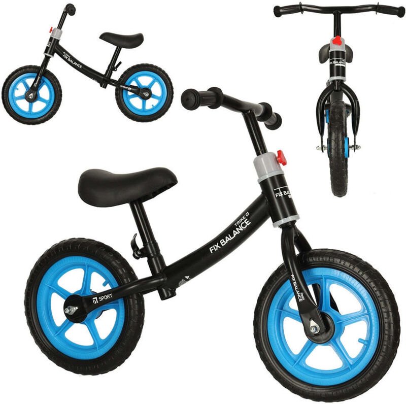 Trike fix balance cross country fahrrad schwarz und blau