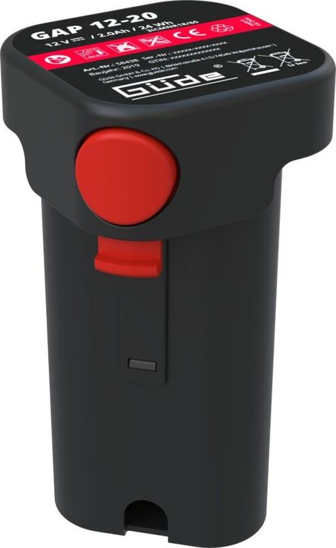 58493 Akkupack gap 12-20 Akku Batterie Regenfasspumpe rfp 12-201-04 - Güde