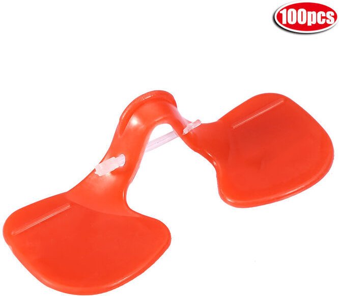 Vtizikl 100 pièces yeux de poulet Peeper lunettes lunettes protecteur poule picorer prévention pour volaille