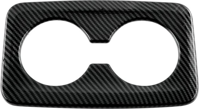 Tlily - Wasserbecherhalter-Abdeckung für den Rücksitz, Dekorationsrahmen für bmw X1 U11 2023 2024, Innenausstattung – AB...