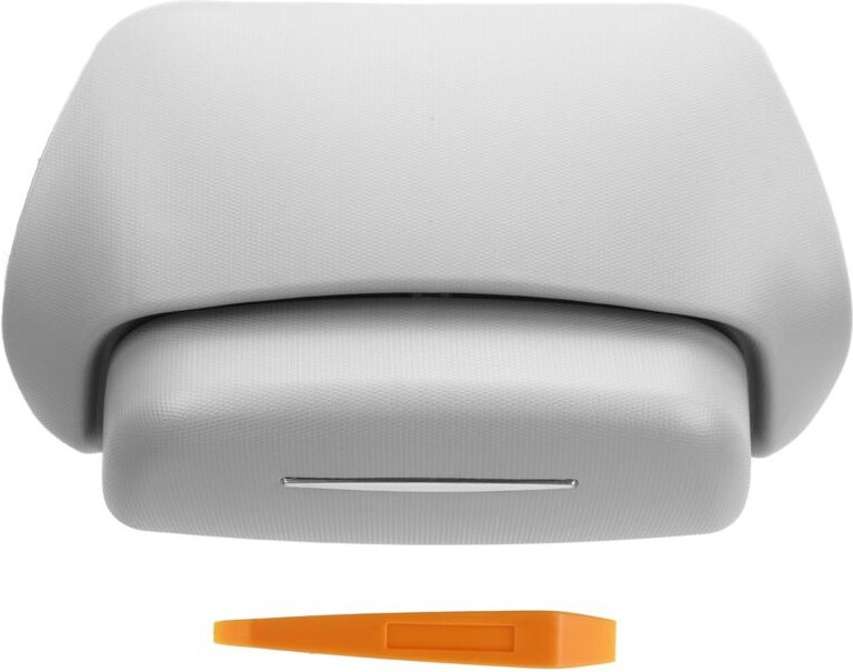 Eosnow Auto Brillenetui Beflockung Sonnenbrille Aufbewahrungsbox Ersatz für Tesla Model Y 2020-2023 ABS