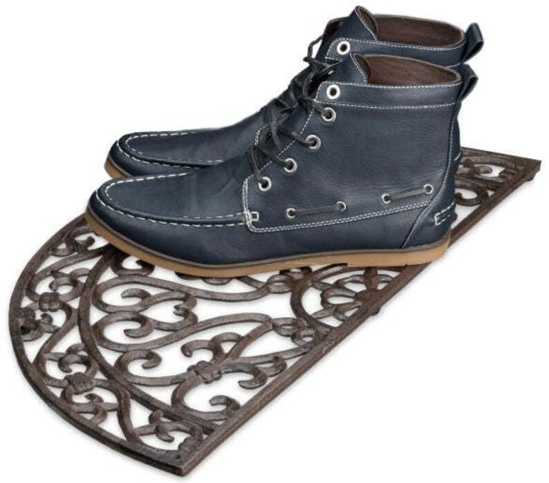 Cast iron doormat