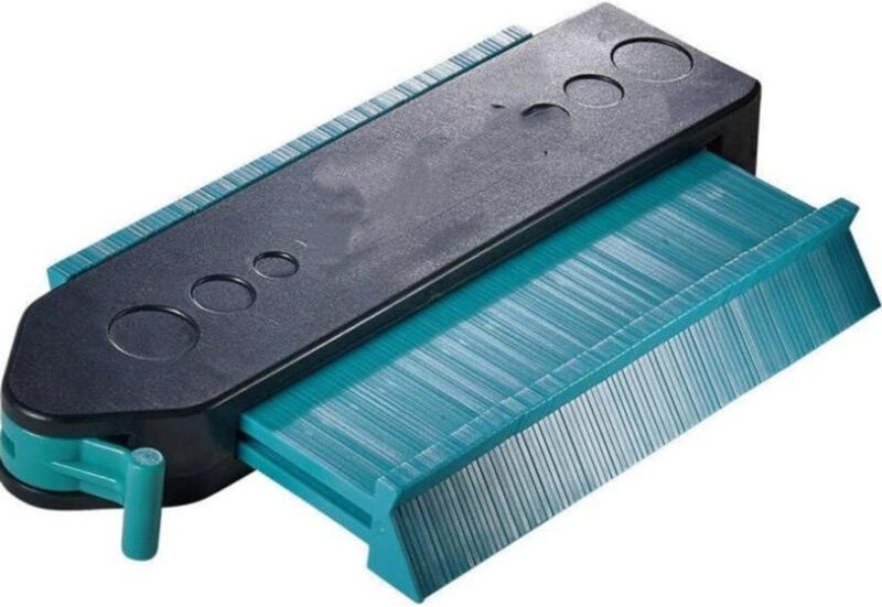 Multifunktionales Konturenmessgerät – Großer Bogenlineal für die Holzbearbeitung – Konturenmesslineal – Kurvenmessgerät ...