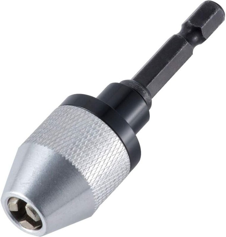 Schnellwechselfutter für schlüssellose Bohrmaschinen mit 0,3–6,5 mm Sechskantschaft