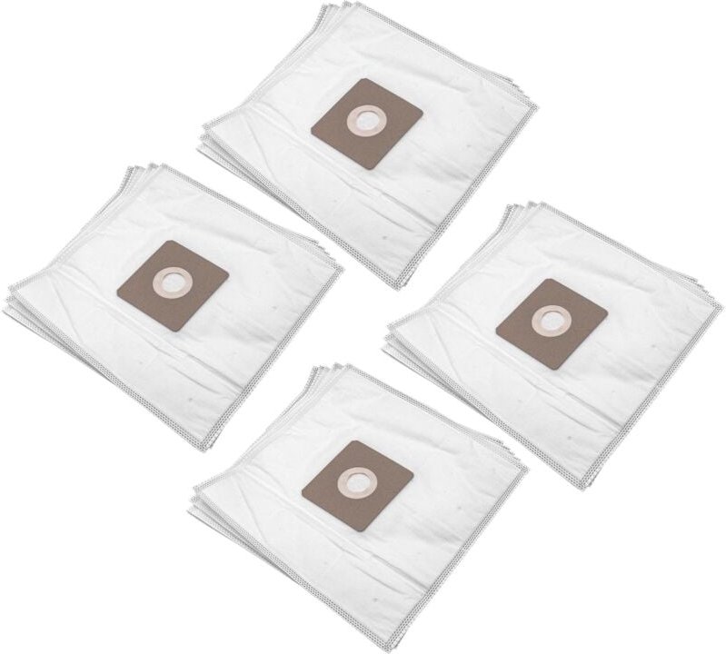 20x Staubsaugerbeutel kompatibel mit Dirt Devil Swiffy, Popster Splash Staubsauger - Mikrovlies, 31cm x 22,5cm, Weiß - V...