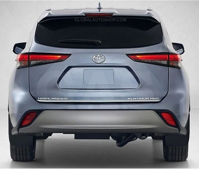Toyota Highlander 2020+ Chromverkleidung für Motorhaube