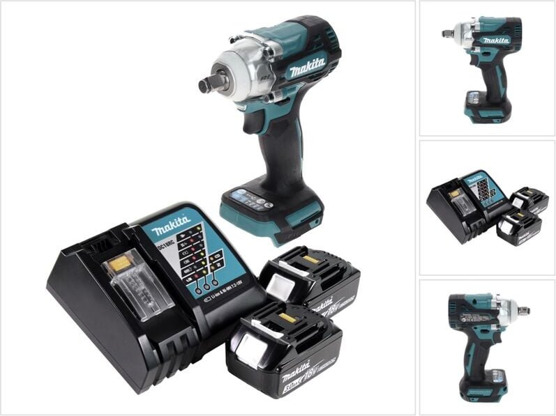 Dtw 300 rf Akku Schlagschrauber 18 v 330 Nm 1/2' Brushless + 2x Akku 3,0 Ah + Ladegerät - Makita