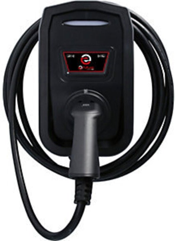 Efuturo Wallbox mit Typ 2 Ladekabel, 1 Phase, bis zu 3,7 kW, 16 a, 230 v, Mode 3, mit rfid Zugangskontrolle, mit Stromzä...
