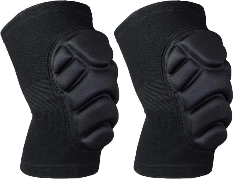 Professionelle Arbeitsknieschoner, Paar, mit dicker, rutschfester EVA-Schaummatratze, bequeme Knieschoner für Volleyball...