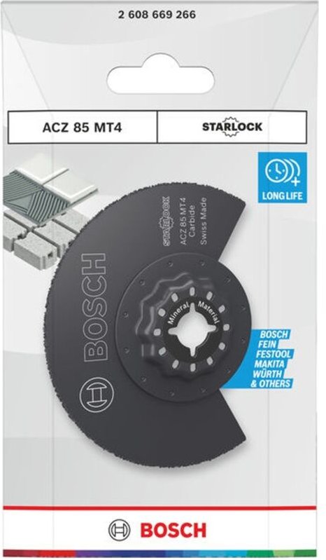 Bosch Segmentsägeblatt ACZ 85 MT4 Multi Material, Starlock, 85 mm