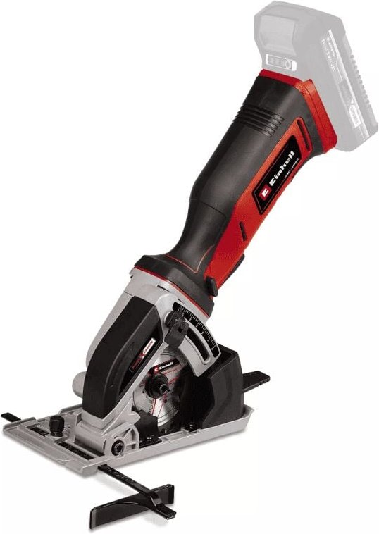 Einhell - Akku-Mini-Handkreissäge te-cs 18/89 Li - Solo Power X-Change (Lithium-Ionen, werkzeuglose Einstellung d. Schni...