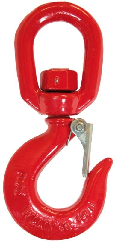 Carcano - Kohlenstoff -Kohlenstoff -Schwenkhaken mit schwerem Safe - 1000 Kg