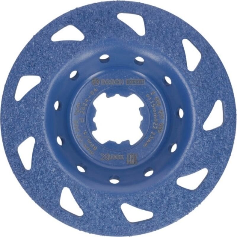 Bosch expert Multi Material Carbide-Topfscheibe fein schräg x-lock 115 mm 22,23 mm - 2608901689
