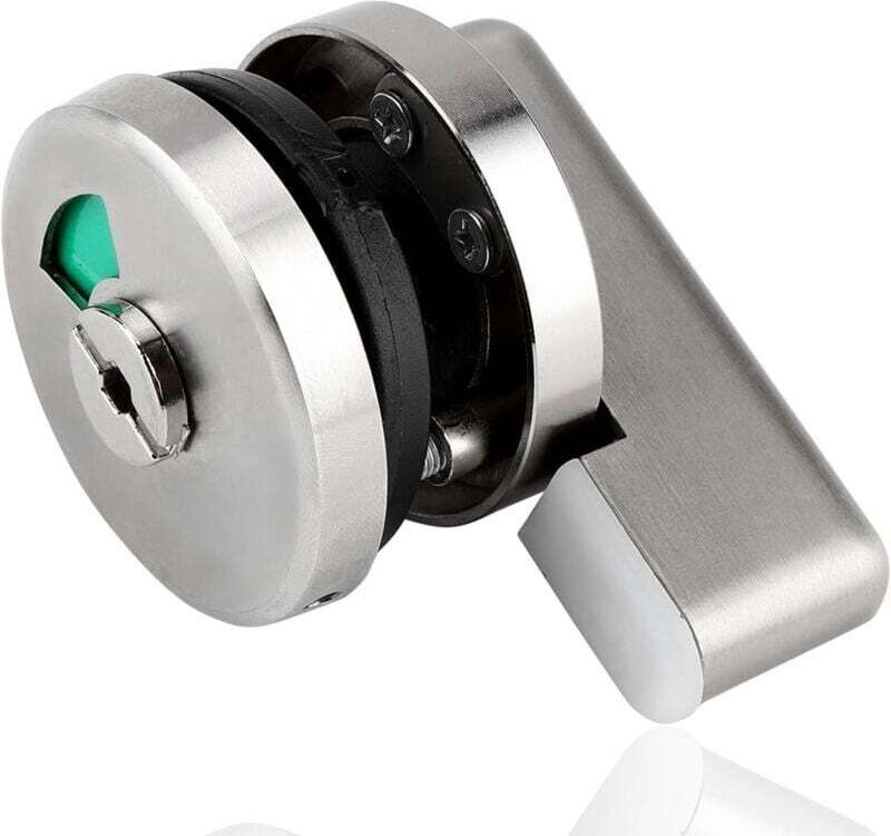 Vtizikl Serrure de salle de bain Serrure de porte en alliage de zinc Serrure de porte rapide Serrure d'indicateur de pan...