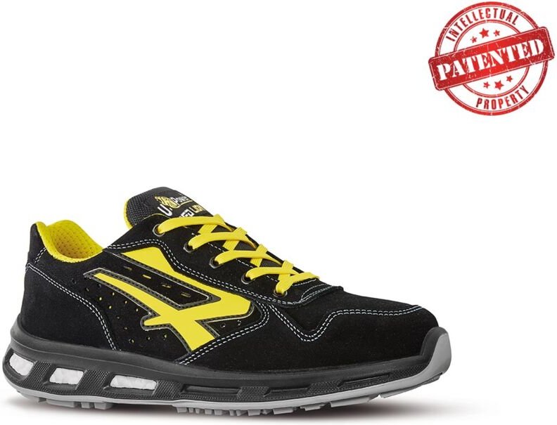 Sicherheitshalbschuhe axel esd S1P src - Schwarz/Gelb 42