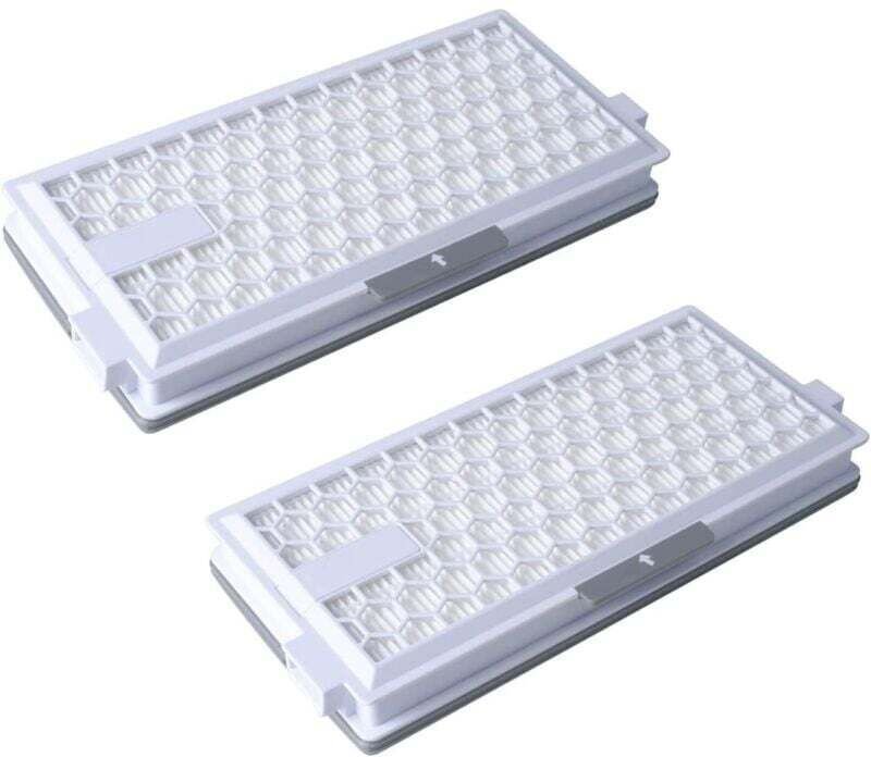 SF-HA50 2er-Pack Airclean 50 HEPA-Filter, kompatibel mit den Staubsaugern Mi-ele Complete C3, C2 Compact, C1, C2, S8340,...